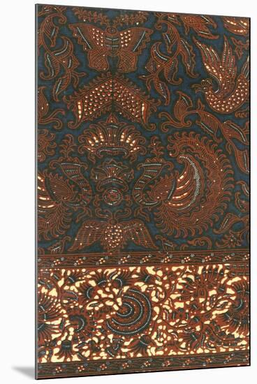 Indonesian Batik IV-Baxter Mill Archive-Mounted Art Print