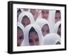 Indonesian Children Wearing White Headdress-Co Rentmeester-Framed Photographic Print