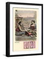 Indonesian Game of Chance-null-Framed Art Print