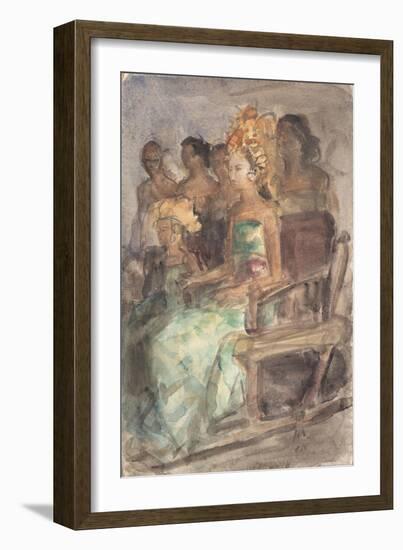 Indonesian Princess, 1890-Isaac Israëls-Framed Giclee Print
