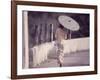 Indonesian Woman with a Parasol-Co Rentmeester-Framed Photographic Print