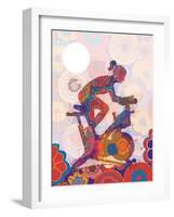 Indoor Cycling-Teofilo Olivieri-Framed Giclee Print