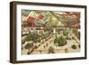 Indoor Flower Show-null-Framed Premium Giclee Print