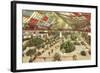 Indoor Flower Show-null-Framed Art Print