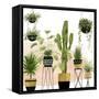 Indoor Oasis I-Grace Popp-Framed Stretched Canvas