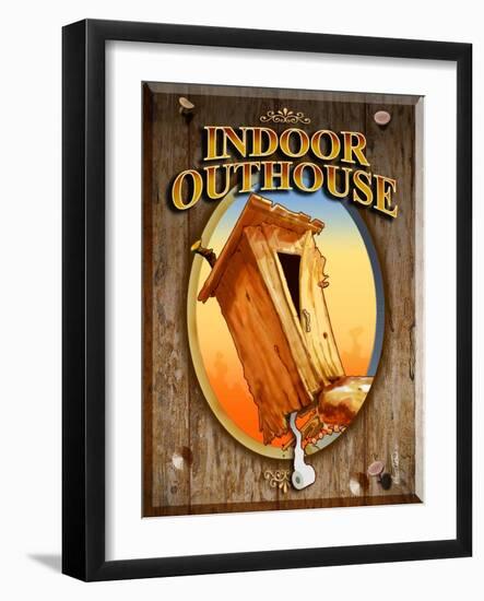 Indoor Outhouse-Nate Owens-Framed Giclee Print