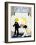 Indoor Pasttimes - Child Life-Billie E. Waddell-Framed Giclee Print