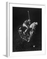 Indoor Polo at the Armory-Gjon Mili-Framed Photographic Print