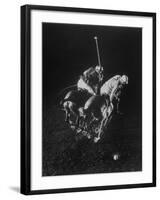 Indoor Polo at the Armory-Gjon Mili-Framed Photographic Print