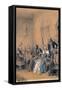 Indoor Scene, C1815-1865-Eugene Deveria-Framed Stretched Canvas