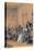 Indoor Scene, C1815-1865-Eugene Deveria-Stretched Canvas