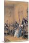 Indoor Scene, C1815-1865-Eugene Deveria-Mounted Giclee Print