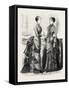 Indoor Toilettes, Fashion, 1882-null-Framed Stretched Canvas