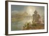 Indore, from 'India Ancient and Modern', 1867 (Colour Litho)-William 'Crimea' Simpson-Framed Giclee Print