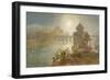 Indore, from 'India Ancient and Modern', 1867 (Colour Litho)-William 'Crimea' Simpson-Framed Premium Giclee Print