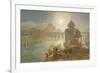 Indore, from 'India Ancient and Modern', 1867 (Colour Litho)-William 'Crimea' Simpson-Framed Giclee Print