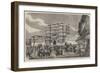 Indore, the Chowk, or Square, before the Palace of Rajah-null-Framed Giclee Print