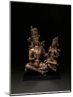 Indra and Indrani-null-Mounted Giclee Print