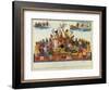 Indra, King of the Gods, Being Anointed with Soma-null-Framed Giclee Print