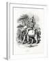 Indra, the Hindu God of Light, 19th Century-null-Framed Giclee Print