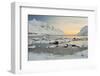 Indre Skjelfjorden, Flakstadoya (Island), Lofoten, 'Nordland' (County), Norway-Rainer Mirau-Framed Photographic Print