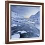 Indre Skjelfjorden, Flakstadoya (Island), Lofoten, 'Nordland' (County), Norway-Rainer Mirau-Framed Photographic Print