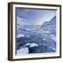 Indre Skjelfjorden, Flakstadoya (Island), Lofoten, 'Nordland' (County), Norway-Rainer Mirau-Framed Photographic Print