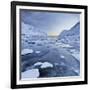 Indre Skjelfjorden, Flakstadoya (Island), Lofoten, 'Nordland' (County), Norway-Rainer Mirau-Framed Photographic Print