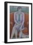 Indulgent Mistress Woman and Dog-Ruth Addinall-Framed Giclee Print