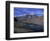 Indus River at Skardu Looking Downstream, Mount Marshakala, 5150M, Baltistan, Pakistan-Ursula Gahwiler-Framed Photographic Print