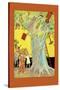 Indus Tree With Collection of Articles-John R. Neill-Stretched Canvas