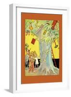 Indus Tree With Collection of Articles-John R. Neill-Framed Art Print