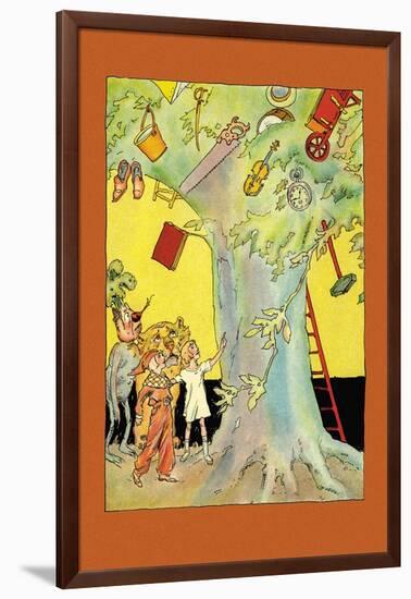 Indus Tree With Collection of Articles-John R. Neill-Framed Art Print