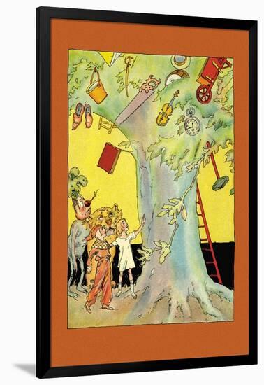 Indus Tree With Collection of Articles-John R. Neill-Framed Art Print