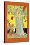 Indus Tree With Collection of Articles-John R. Neill-Stretched Canvas