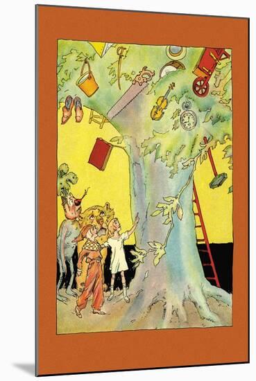 Indus Tree With Collection of Articles-John R. Neill-Mounted Art Print