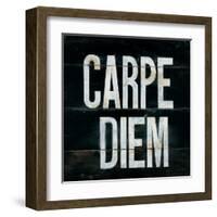 Industrail Chic Carpe Diem-Arnie Fisk-Framed Art Print