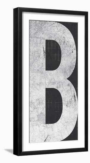 Industrial Alphabet - B-Frazier Tom-Framed Giclee Print