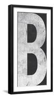 Industrial Alphabet - B-Frazier Tom-Framed Giclee Print