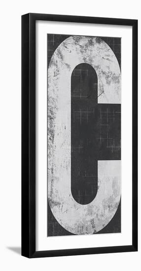 Industrial Alphabet - C-Frazier Tom-Framed Giclee Print