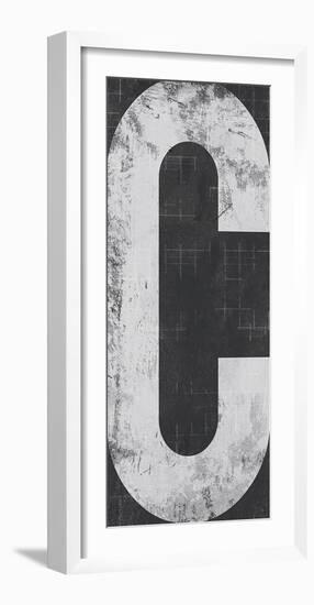 Industrial Alphabet - C-Frazier Tom-Framed Giclee Print