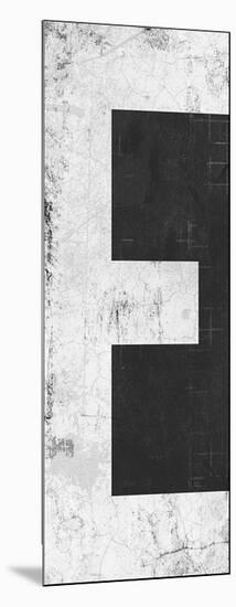 Industrial Alphabet - E-Frazier Tom-Mounted Giclee Print