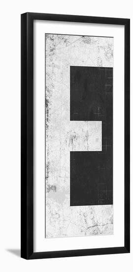 Industrial Alphabet - E-Frazier Tom-Framed Giclee Print