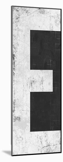 Industrial Alphabet - E-Frazier Tom-Mounted Giclee Print