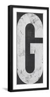 Industrial Alphabet - G-Frazier Tom-Framed Giclee Print