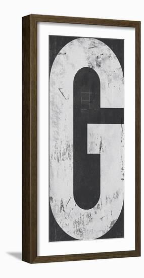 Industrial Alphabet - G-Frazier Tom-Framed Giclee Print