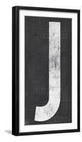 Industrial Alphabet - J-Frazier Tom-Framed Giclee Print