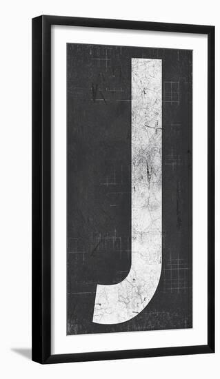 Industrial Alphabet - J-Frazier Tom-Framed Giclee Print