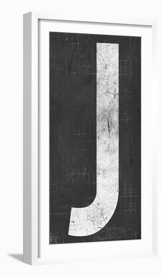 Industrial Alphabet - J-Frazier Tom-Framed Giclee Print