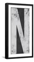 Industrial Alphabet - N-Frazier Tom-Framed Giclee Print